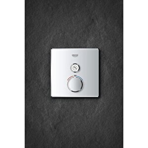 Grohtherm Smartcontrol Tek Valfli̇ Akiş Kontrollü, Ankastre Termostati̇k Duş Bataryasi 29123000
