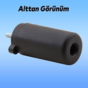 Gizli Mobilya Kanepe Sehpa Tv Ünitesi Koltuk Orta Destek Ayağı Ayarlanabilir 9.5 Cm Siyah Baza Ayak