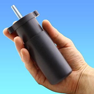 Gizli Mobilya Kanepe Sehpa Tv Ünitesi Koltuk Orta Destek Ayağı Ayarlanabilir 9.5 Cm Siyah Baza Ayak