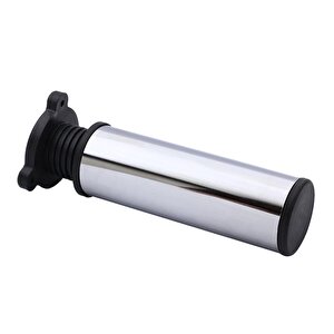 15 Cm Metal Mobilya Kanepe Baza Koltuk Orta Destek Ayağı Ayarlanabilir Ayarlı Krom Ayak (4 Adet)