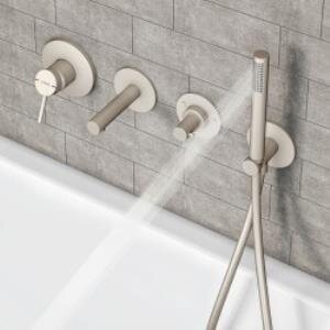 Vitra Origin Çıkış Ucu A4262234 Fırçalı Nikel
