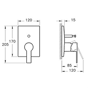 Artema Flo S A42212 Banyo Bataryası