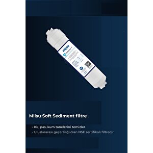 Kapalı Kasa Su Arıtma Cihazı 5li Filtresi Standart Membranlı Set (kk-5-set-s)