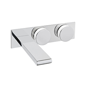 Vitra Memoria A4231457 Ankastre Lavabo Bataryası - Beyaz