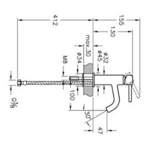 Artema Mınımax S Lavabo Musluğu A41579 Krom