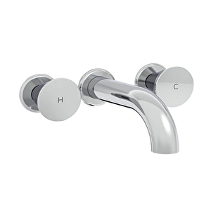 Vitra Liquid Ankastre Lavabo Bataryası A42690 Kısa - Krom