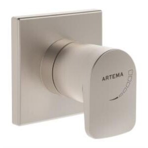 Artema Root Round Ankastre Stop Valf A4272934 Sıva Üstü Grubu - Fırçalı Nikel