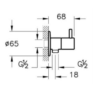 Vitra Origin Ara Musluk A4521434 Fırçalı Nikel