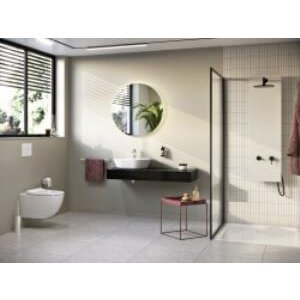 Vitra Origin Duş Sistemi A45806 Masajlı - Bej Cam - Siyah