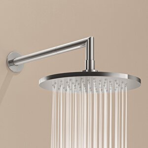 Vitra Origin A45638 Ankastre Duş Başlığı, 250 Mm, Krom
