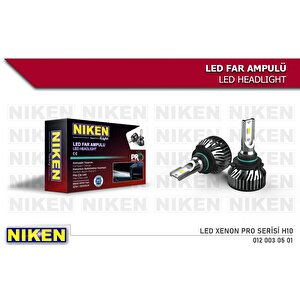 Niken Far Ampulü Led Xenon Pro Serisi H10