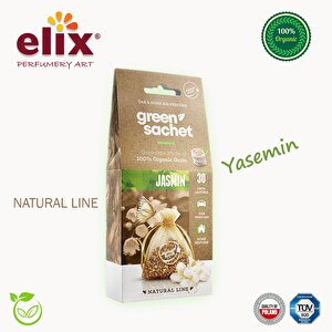 Elix Natural Ahşap Granüllere Emdirilmiş Özel Aromalı Koku - Yasemin