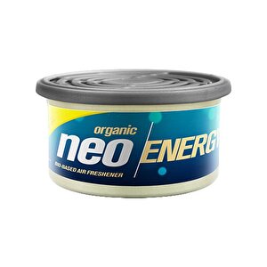 Neo Energy Metal Kutuda Ahşap Granüllere Emdirilmiş Özel Aromalı Koku - Limon