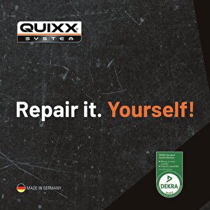 Quixx Oto Boyası Taş İzi Onarım Seti Kırmızı Boya