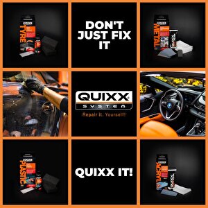 Quixx Oto Boyası Taş İzi Onarım Seti-gri Boya