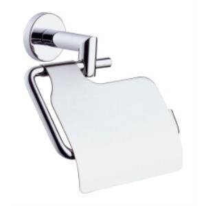 Vitra Minimax Tuvalet Kağıtlığı A44788 Kapaklı - Krom