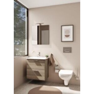 Vitra Minimax Tuvalet Kağıtlığı A44788 Kapaklı - Krom