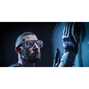 Univet 5x7.01.00.00 Şeffaf Gözlük Üstü Gözlük