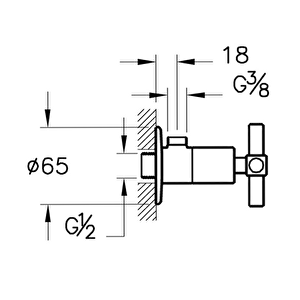 Juno A4155123 Ara Musluk Altın