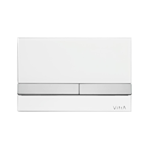 Vitra Select 740-1100 Kumanda Paneli,beyaz Cam Krom