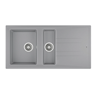 Stone 60 B-tg  Metallic Grey Granit Eviye 115360000
