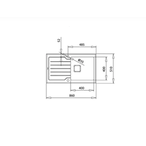 Dıamond Rs15 1b 1d Cam Eviye 115100012