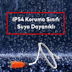 Sağlam Monofaze Kauçuklu Kablo Bahçe Dış Mekan Korunaklı Ip54 Su Geçirmez Turuncu Erkek Fiş Tek 16a