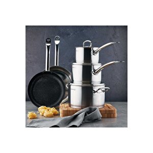 Korkmaz Proline 8 Parça Tencere Seti Inox A1147