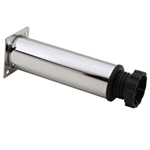 Mobilya Kanepe Baza Koltuk Metal Destek Ayağı Ayarlanabilir Krom Ayak 20 Cm (5 Adet)