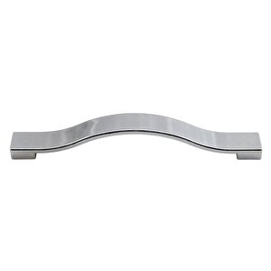 Akasya Düz Mobilya Mutfak Dolabı Çekmece Dolap Kapak Kulpu Kulbu Krom 128 Mm Metal Kulp