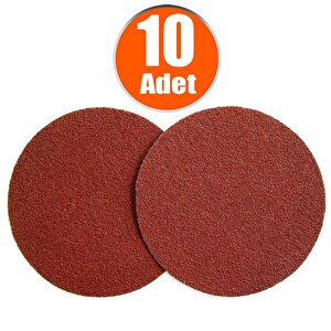 10 Adet Cırt Zımpara 115 Mm Spiral Avuç Taşlama 50 Kum
