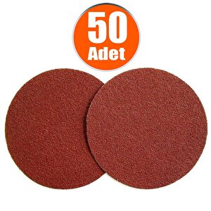 50 Adet Cırt Zımpara 115 Mm Spiral Avuç Taşlama 320 Kum