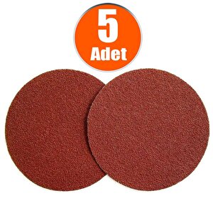 5 Adet Cırt Zımpara 115 Mm Spiral Avuç Taşlama 150 Kum