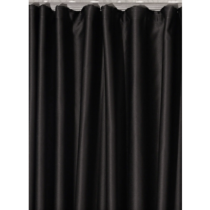 Siyah Blackout Perde Pilesiz Ekstraforlu 300x260 cm
