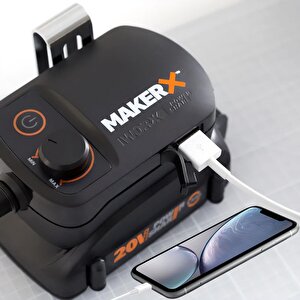 Wa7161 Makerx 20volt Hubx Usb Portlu Devir Ayarlı Adaptör (akü Dahil Değildir)