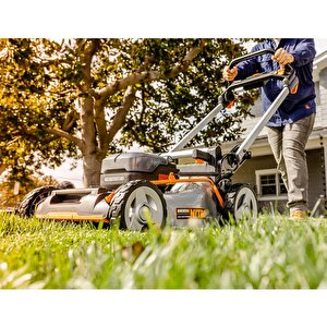 Worx Wg761e 80volt 4.0ah. Li-ion 51cm Profesyonel Kömürsüz Şarjlı Çim Biçme