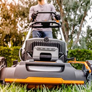 Worx Wg761e 80volt 4.0ah. Li-ion 51cm Profesyonel Kömürsüz Şarjlı Çim Biçme