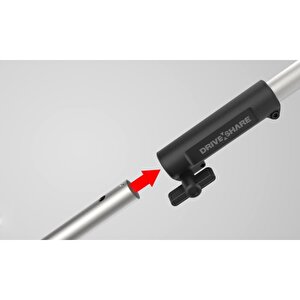 Worx Wa0222 Wg186e.1 Ile Uyumlu 25cm Teleskobik Uzatmalı Zincirli Dal Budama Başlığı
