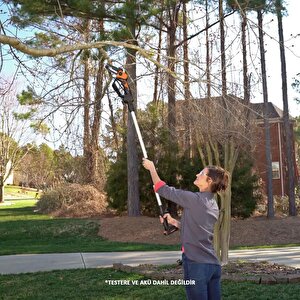Worx Wa4301 Wg324e İçin 125cm Alüminyum Uzatma Aparatı