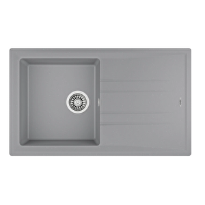 Stone 50 B-tg Metallic Grey Granit Eviye 115330014