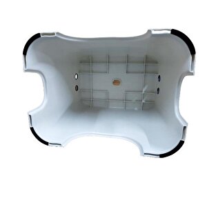 Geseus Banyo Taburesi Çok Amaçlı Tabure Kaymaz Ayakalı Max-140kg Taşıma Kapasitesi-beyaz-5171-04