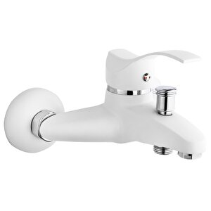 Gms Akdeniz Beyaz Krom Banyo Duş Bataryası Akd403-k