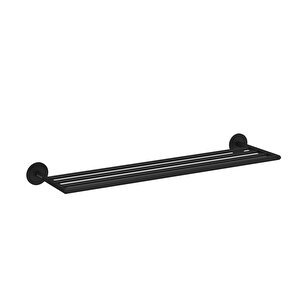 Vitra Origin A4489936 Üçlü Havluluk, Siyah