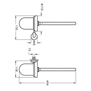 Vitra Minimax  A44790 Tuvalet Fırçalığı