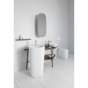Vitra Plural Çanak Lavabo 7812b403-0016 Üçgen - Kompakt - 45x40 Cm - Armatür Deliksiz - Su Taşma Deliksiz - Clean - Beyaz