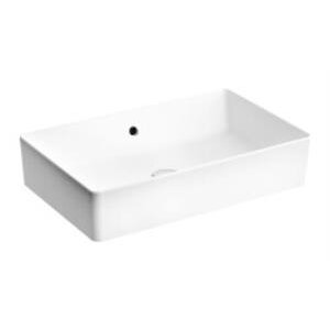 Vitra Nuo Çanak Lavabo 7434b003-0012 Dikdörtgen - 60x38 Cm - Armatür Deliksiz - Su Taşma Delikli - Beyaz