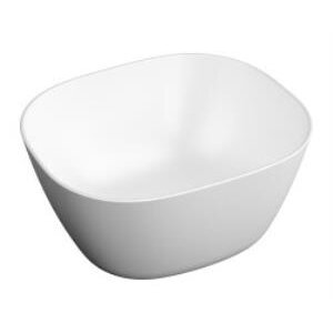 Vitra Plural Çanak Lavabo 7811b401-0016 Oval - Kompakt - 45x38 Cm - Armatür Deliksiz - Su Taşma Deliksiz - Clean - Mat Beyaz