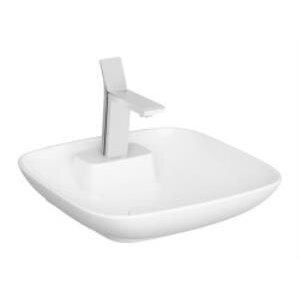 Vitra Memoria Çanak Lavabo 5887b403-0041 Dikdörtgen - 45x45 Cm - Tek Armatür Delikli - Su Taşma Deliksiz - Clean - Beyaz