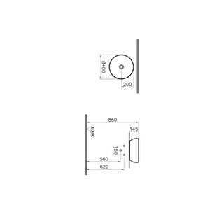 Vitra Outline 5992b403-0016 Çanak Lavabo, 40cm, Beyaz