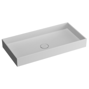 Vitra Memoria M58000001000 Dikdörtgen Çanak Lavabo - 80cm - Beyaz